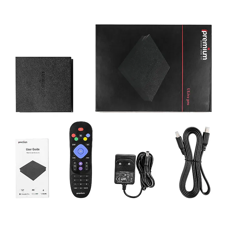 ipremium Ulive Pro Android tv Box 4K Ip tv Box OTA телеприставка сильный Сталкер