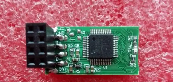 

New SSD eUSB 32GB DOM SSD 9PIN pitch 2.54mm Industrial Embedded USB Disk on Module (USB DOM) Flash 32G DOM MLC NAS