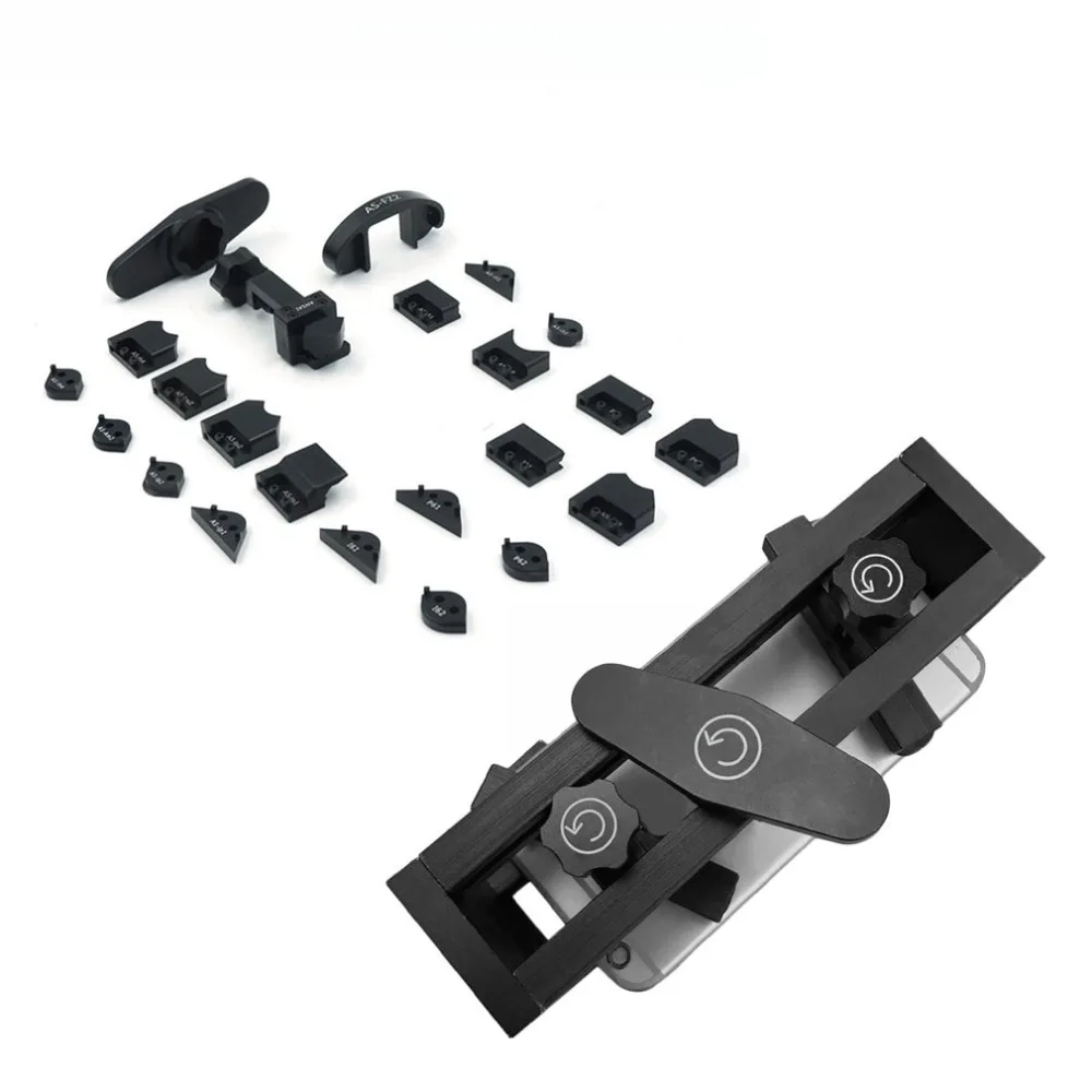 

Mobile Phone Back Cover Bended Correction Repair Tool + 26-in-1 Corner Sidewall Bend Fix Repair Tool Set For Phone Repairing