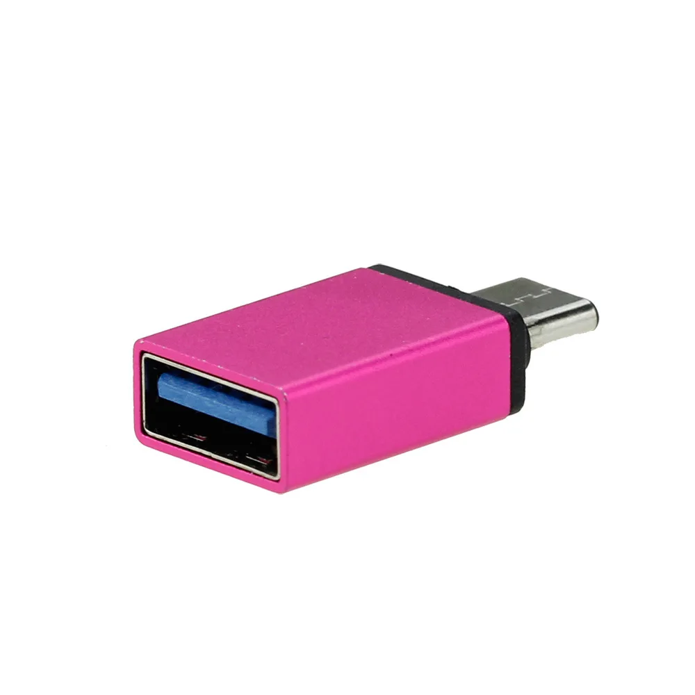 Адаптер usb type C OTG алюминиевый USB штекер к 3 0 тип A разъем конвертера для MacBook Pro Google