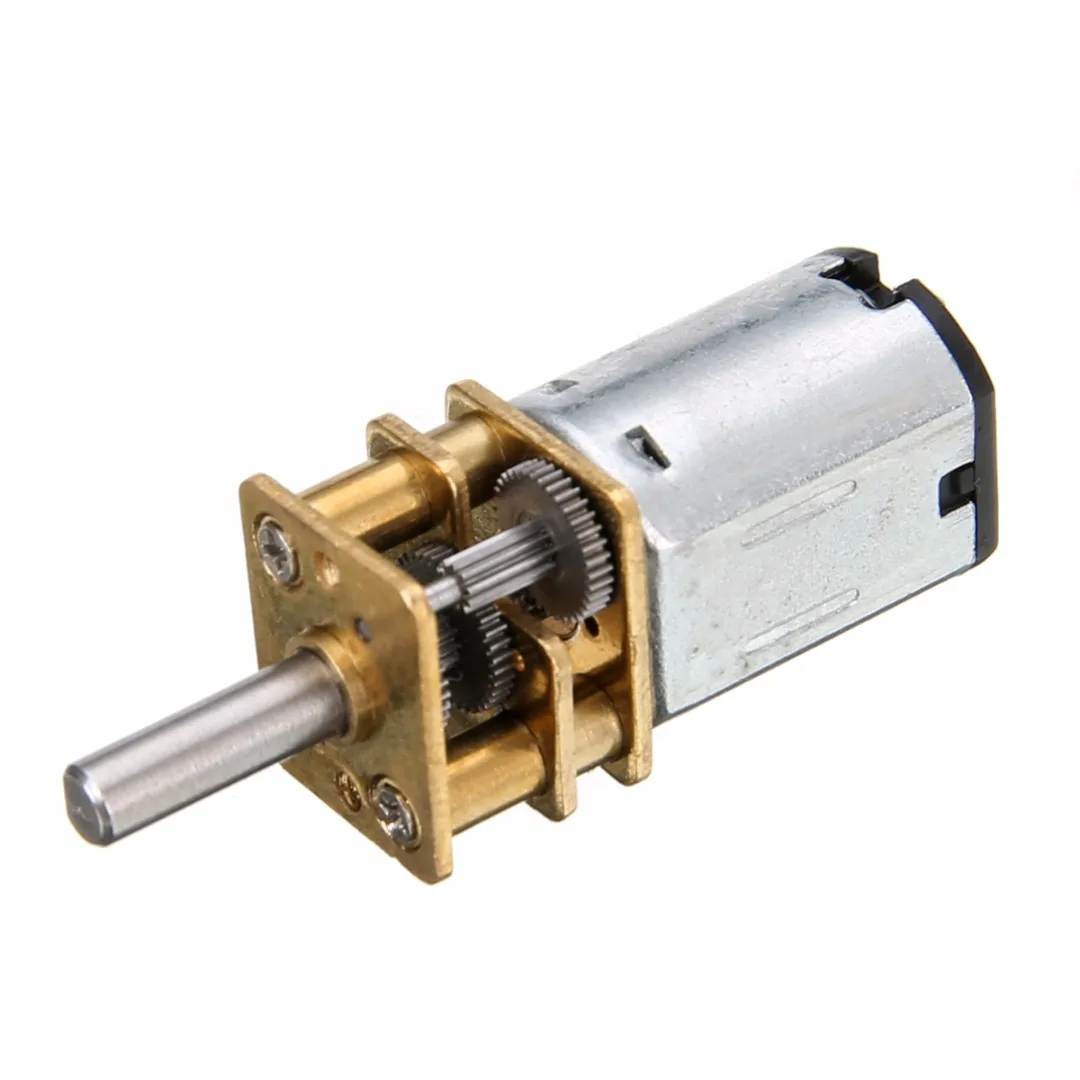 1pc DC 6V 200RPM Mini Gear Motor Metal Motors Model N20 3mm Shaft Diameter with Gearwheel