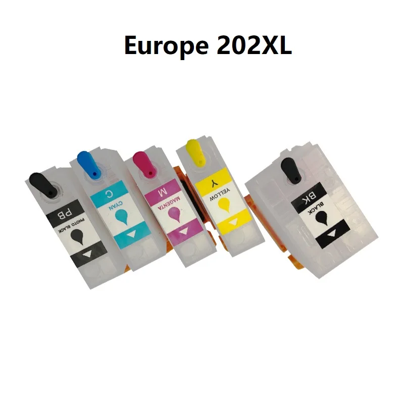 

INK WAY T202XL 202 Refillable ink cartridge with chips for Expression premium XP-6000 XP-6005 XP-6001 XP-6100 Printer in Europe