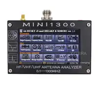 Antenna Counter MINI1300 HF/VHF/UHF Antenna tester MINI-600 Frequency 0.1-1300MHZ with 4.3" LCD Touch Screen Antenna Analyzer