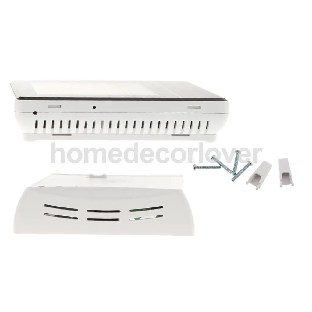 HY01RF RF Wireless Room Thermostat Wall Gas Boiler Heating Remote Controller Children Safety Lock Holidays Mode NTC Sensor