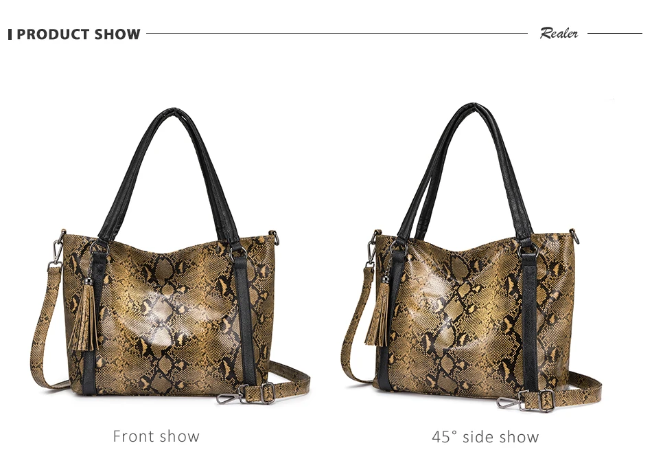 REALER, роскошные сумки, женские сумки, дизайнерская сумка на плечо, серпантин, Сумка Хобо, женская сумка с кисточками