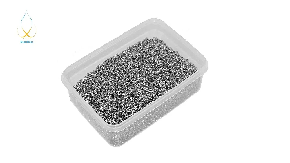 

3.0x3.0x0.2 Spiral Prismatic Packing, Stainless Steel 316 , SSP , Packing for pipe, High Quality Packing for Distillation 100g