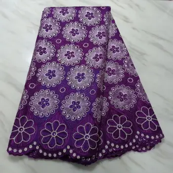 

Onion colour French Lace fabrics 2019 African Swiss Voile Lace Cotton Lace High Quality For Wedding