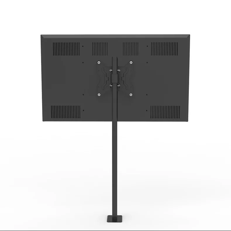 

LCD LED Computer Monitor TV Mount Display Floor Stand French TV Bracket TD500