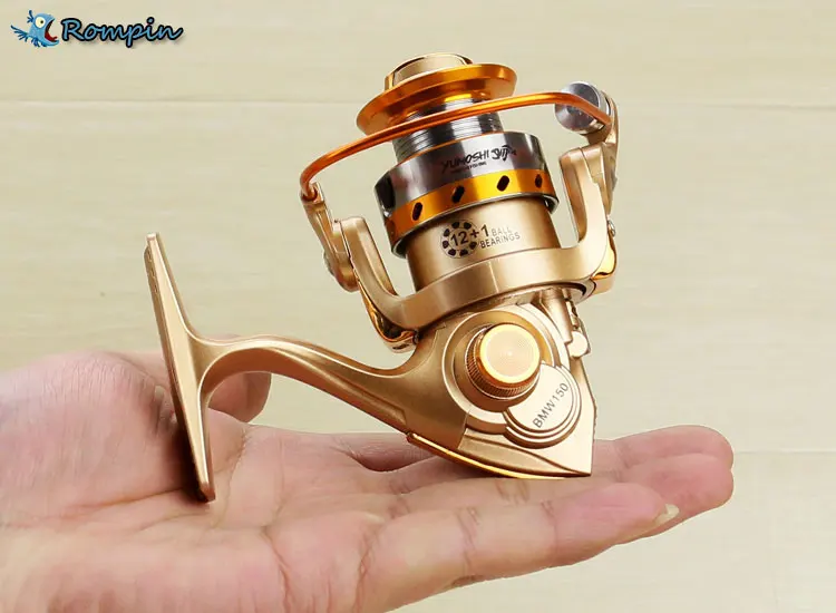 Carretel de Pesca 12 + 1 Novo Mini Pequena Pesca Fiação Gapless Gelo 13 Rolamentos Carpa Carpas bb Mar