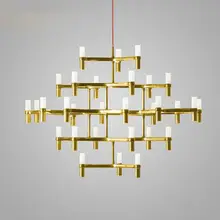 Vitrust скандинавские люстры освещение Lampadari Kroonluchter luchters lampadario современные свечи Корона лампы светодиодные люстры para sala