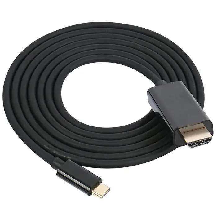 Тип usb C 3,1 к HDMI Тип кабеля-C мужчина к HDMI Женский 4 К 1080 P Кабель-адаптер передачи для macbook ноутбук HDTV FC