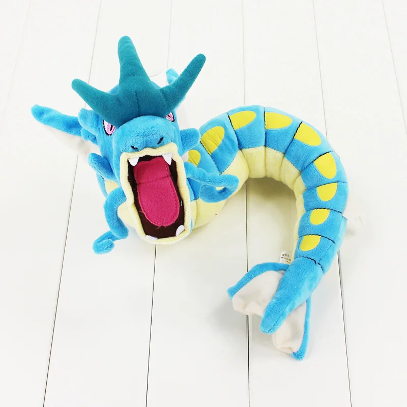 60 см аниме голубой дракон Gyarados плюшевая игрушка-животное мультяшная плюшевая кукла мягкая кукла детские подарки