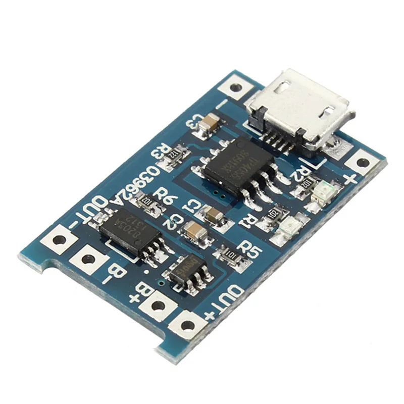 

mini USB 5V 1A Lithium Battery Charging Module Lipo Charge Board + Protection