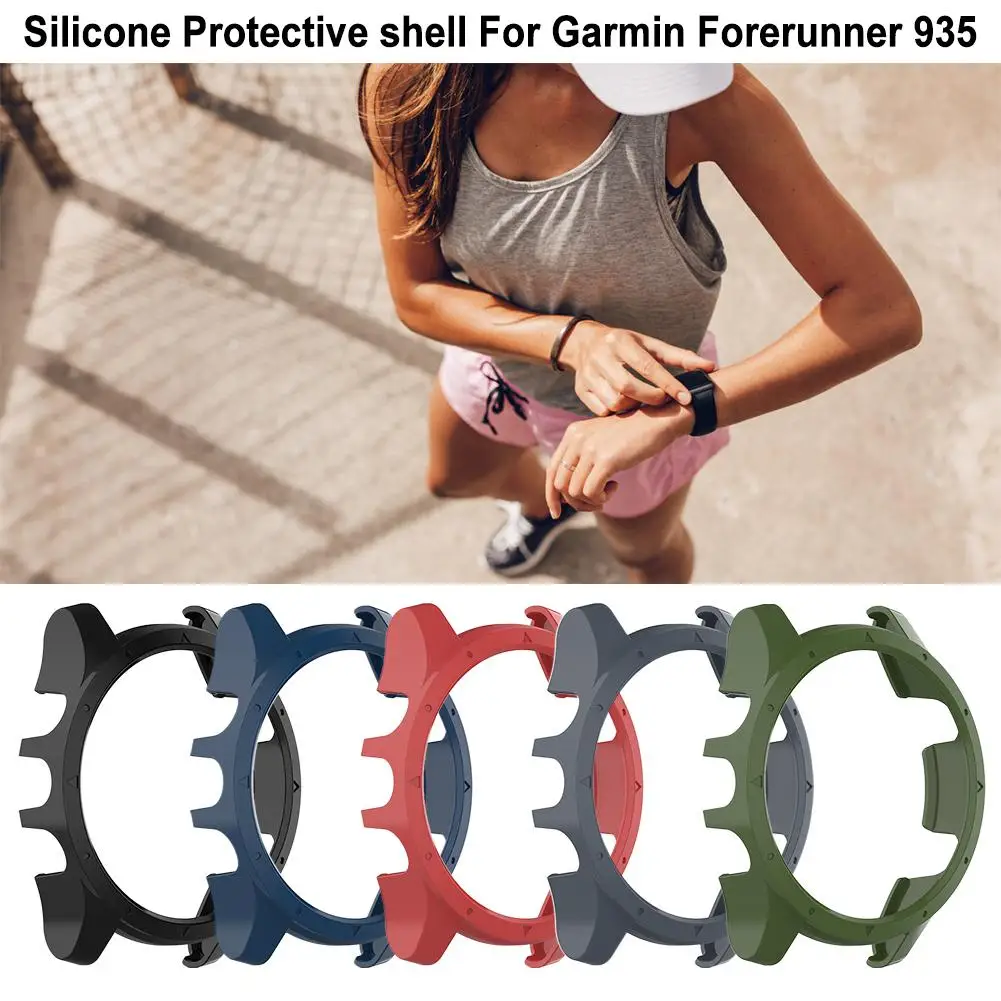 

High Quality Silicone Protector Case Cover Shell Protective Shell For Garmin Forerunner 935 Smart Watch