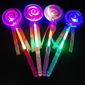 

33.5cm led glow stick Lollipop LED Sticks Light Wands Festival wedding Party Decoration Concert Prop Bar toy Christmas