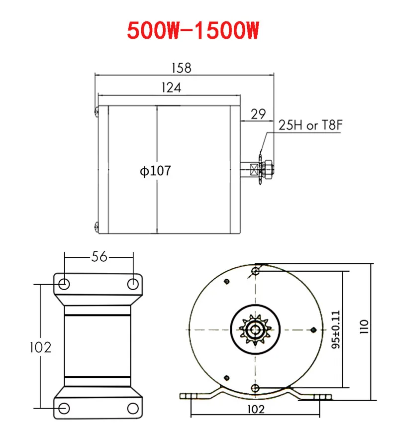 Bike-motor-48V-1500W-Central-Drive-BLDC-Brushless-DC-Motor-5000RPM-Electric-bike-conversion-kit-e