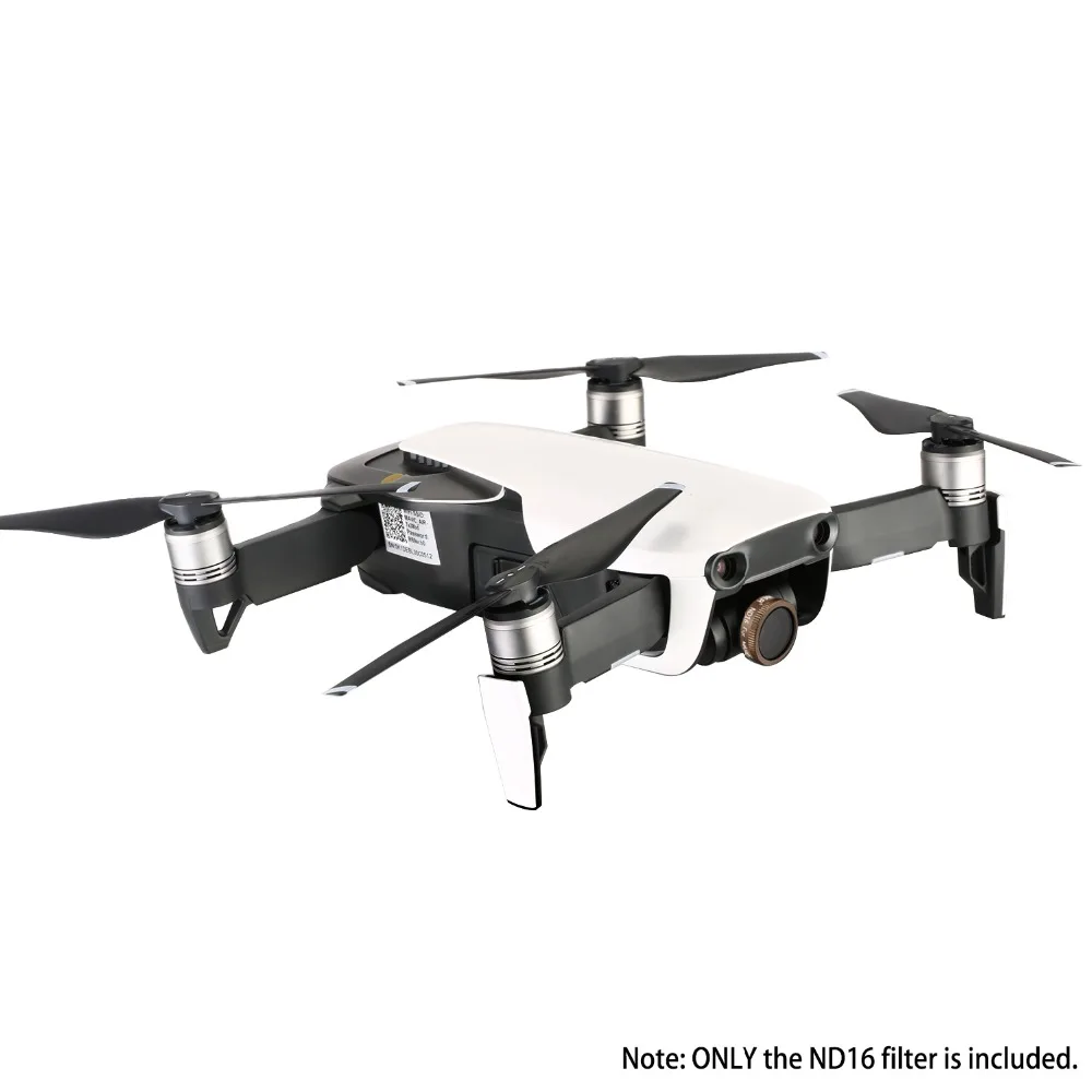 Набор фильтров нейтральной плотности Neewer из 3 предметов для квадрокоптера DJI Mavic Air Drone включает: ND4/ND8/ND16 фильтры(золото