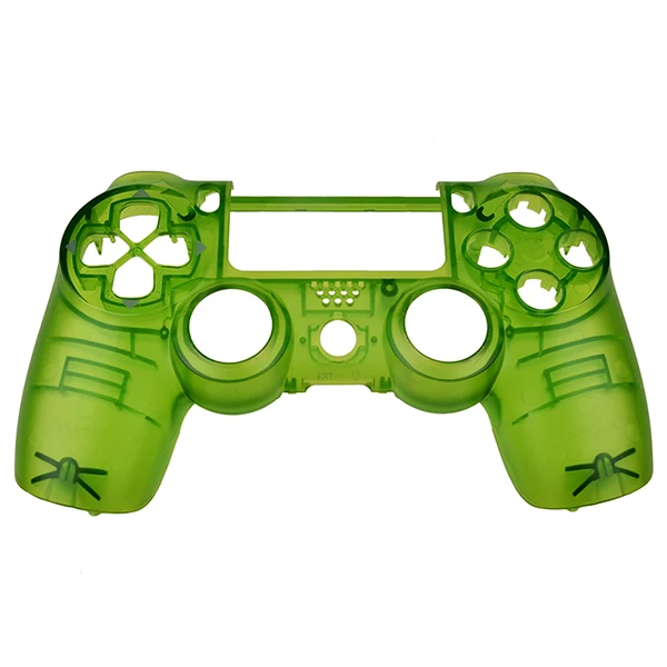 PS4 front shell transparent green (1)