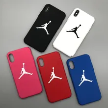 

Hot Jordan 23 Chicago bull sports Matte hard plastic case for iphone 7 7plus 6 S 6s plus 8 8plus Coque cover cases for iphone x