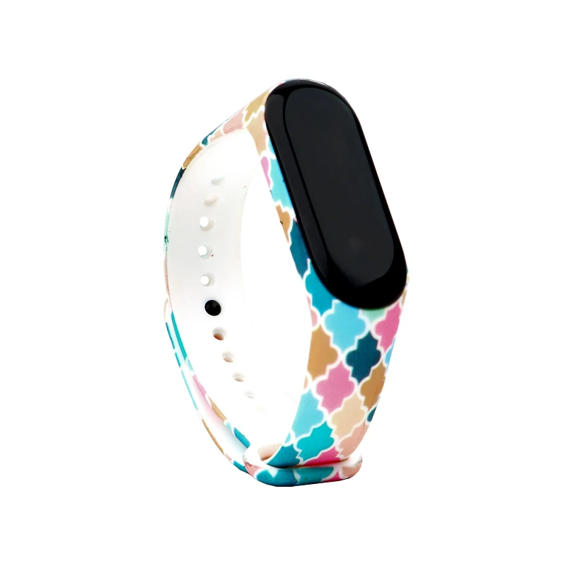 (Mi3HS) 08 ремешок для Xiaomi Mi Band 3 силиконовый на запястье xiaomi mi band аксессуары браслет