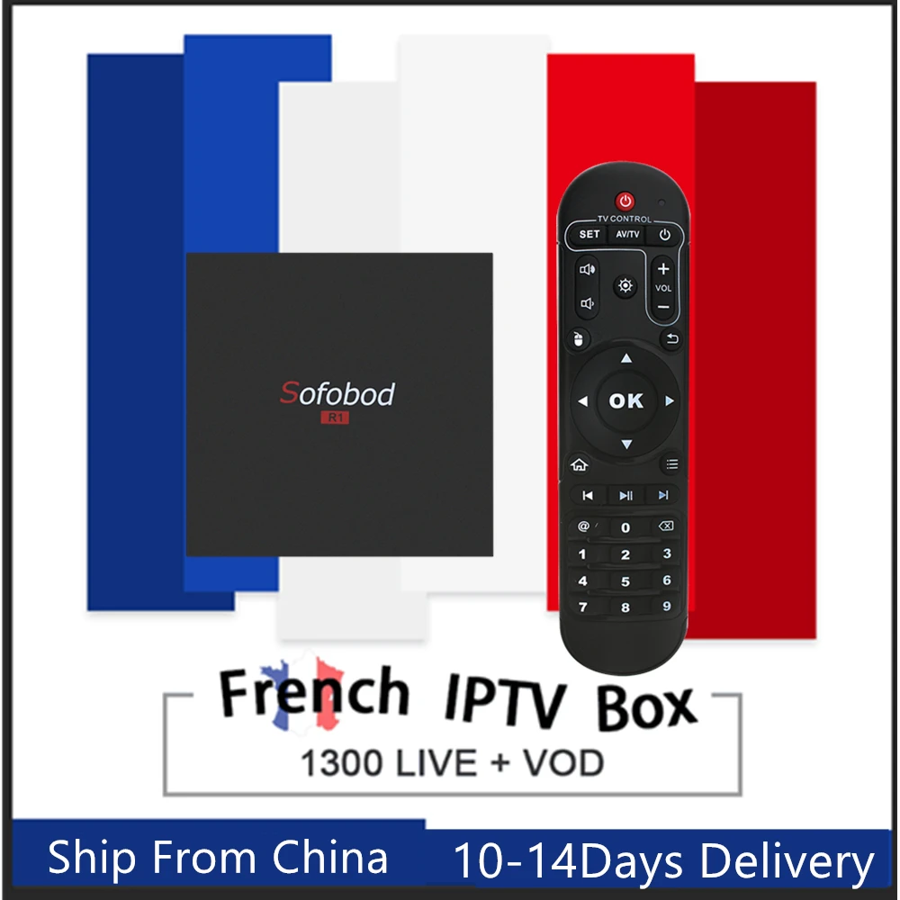 

Sofobod Android 7.1 Smart TV Box&pro neo iptv subscription Europe France Beigium Arabic bein sport Android tv box iptv tv box
