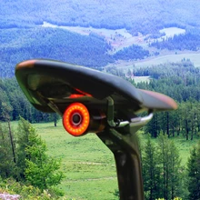 WasaFire XLITE100 велосипедный флэш-светильник USB Перезаряжаемый велосипедный задний светильник автоматический запуск/стоп тормоз зондирующий Мини светодиодный велосипедный задний светильник