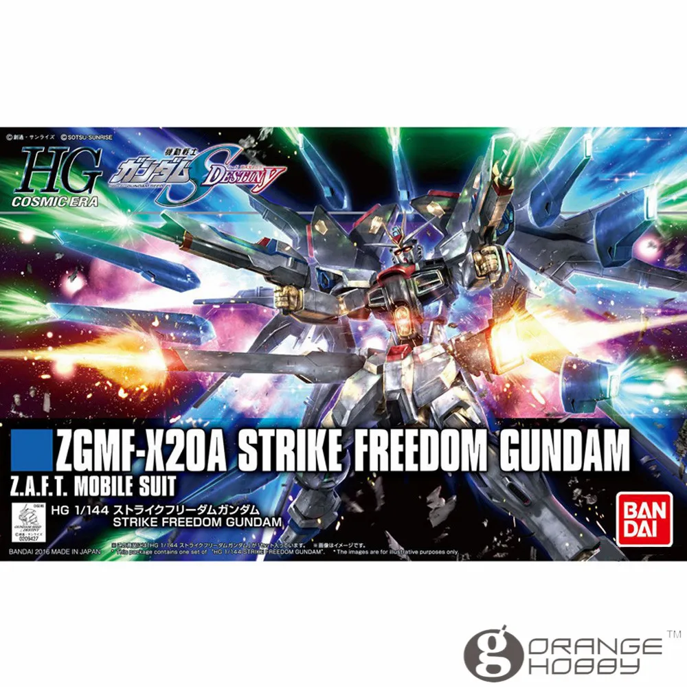 OHS Bandai HGUC 201 1/144 ZGMF-X20A удар СВОБОДА Gundam мобильный костюм сборки модель Наборы