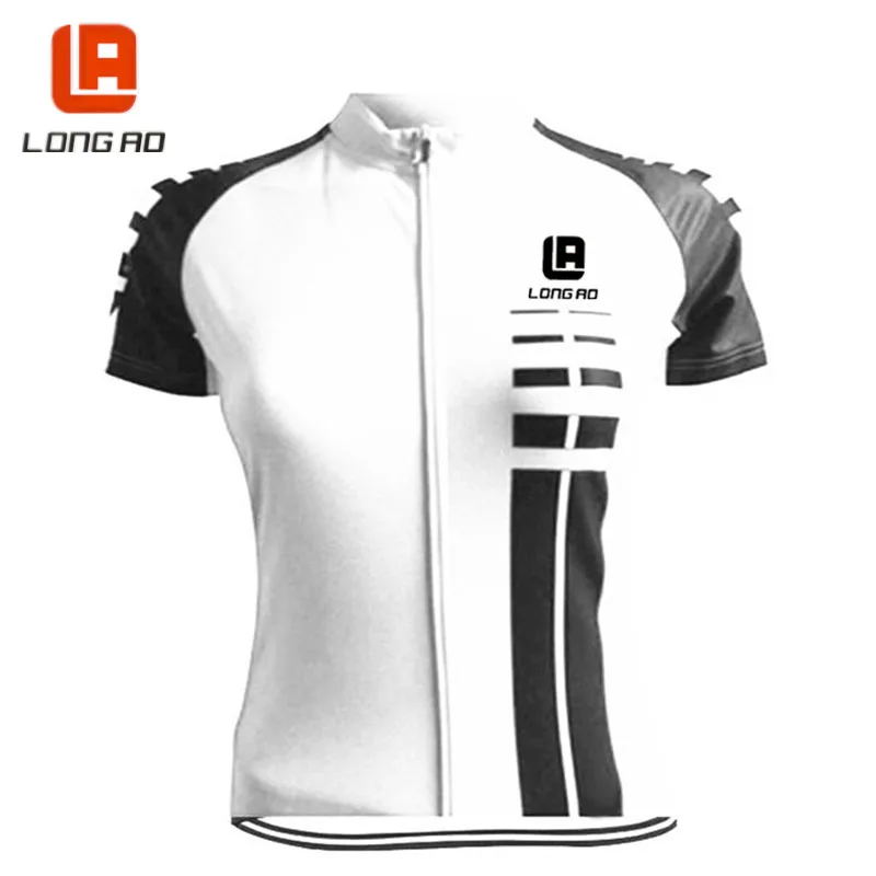 Длинный AO Велоспорт Джерси короткий рукав гоночный велосипед одежда/короткий рукав для мужчин велосипедная одежда ropa ciclismo - Цвет: LA51
