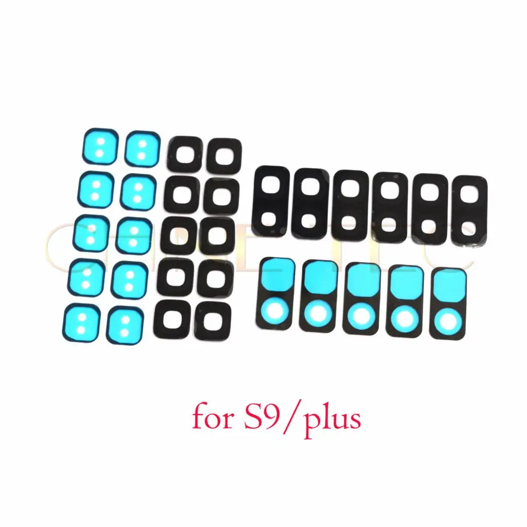 2pcs Glass material lens for Samsung Galaxy S9 G960 plus G965 with sticker | Мобильные телефоны и аксессуары