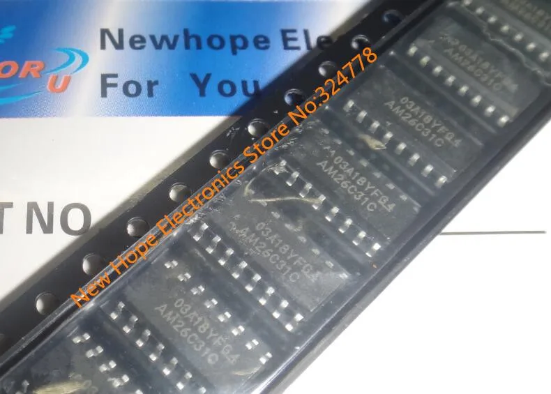 

excellent quality AM26C31CDR AM26C31C AM26C31 SOP16 NEW ORIGINAI