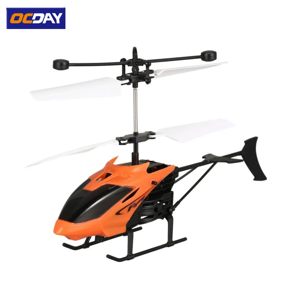 D715 helicopter Flying Mini Infrared Induction LED Flashing light RC Helicopter Drone Remote Control Aircraft for Kids Toys Gift