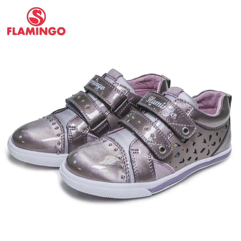

FLAMINGO Comfortable Spring&Autumn Breathable Hook&Loop Casual Orthopedic shoes Outdoor shoes shoes for girl 81P-XY-0650