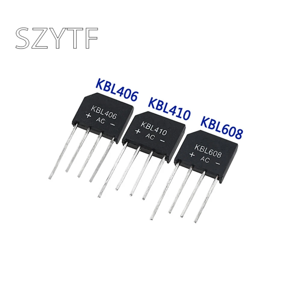 KBL406/KBL410/KBL608 4A6A 6 1000 В выпрямитель мост Стек/полный мост|Интегральные схемы| |