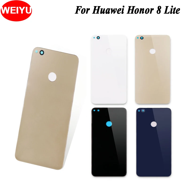WEIYU For Huawei Honor 8 Lite Battery Cover Housing New Protective Back for Door Replacement | Мобильные телефоны и