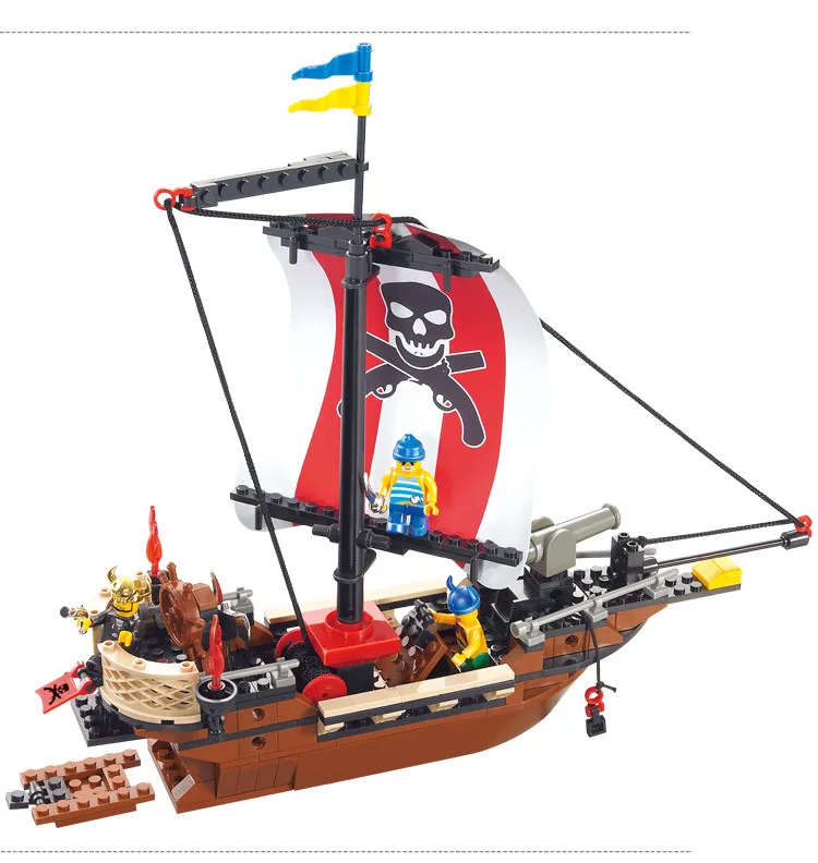 pirates of the caribbean toy ship with action figures