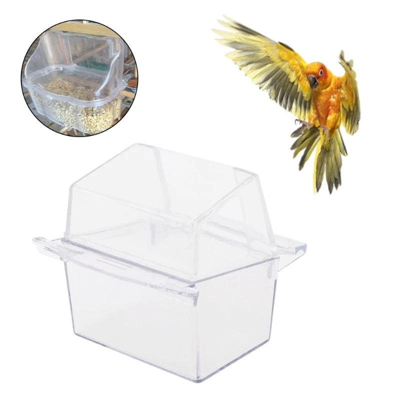 

Pet Bird Feeder Drinker Food Bowl Bird Parrot Water Feeder Farming Equipment