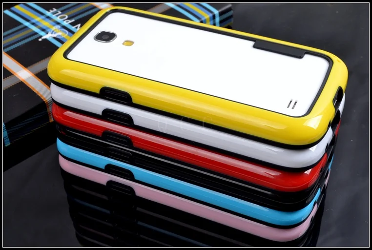 В продаже! Новая гибридная Резиновая Защитная рамка ТПУ бампер для Samsung Galaxy S4 mini