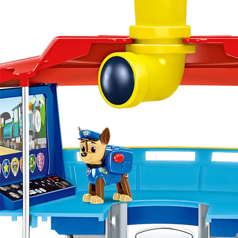 Paw Patrol toys set patrol dog track Command Center Rescue Base Toy Patrulla Canina Anime Action Figures Model Toys