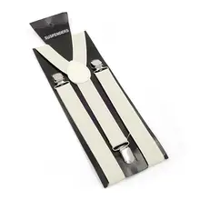 Однотонные универсальные подтяжки с костюмом Брюки повседневные джинсы одежда для сцены аксессуары Британский ретро для взрослых на ремешке