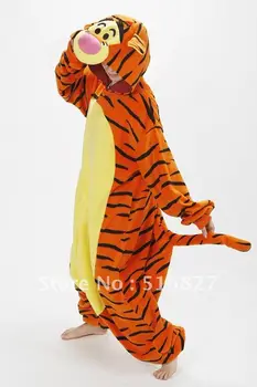 

New Children Adult Fleece Lovely Tiger Pyjamas Pajamas Sleepsuit sleepwear Onesie