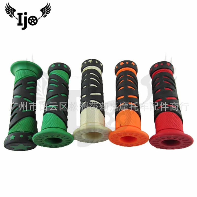 

Dirtbike Hand handle Hand glue universal colors available for kawasaki honda suzuki yamaha scooter handlebar grips 22mm 24mm