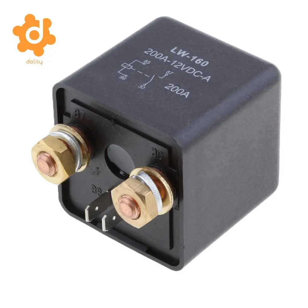 40A 12V 4-Pin Vehicle Relay for Car Motorcycle Truck Boat Van Tracktor