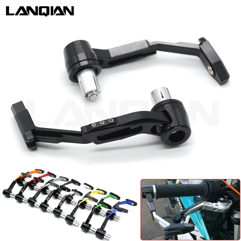 7/8 inch 22mm Universal Motorcycle Brake Clutch Levers Handlebar Protect Guard