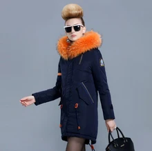 Women Winter 2016 Coat Jacket parka ukraine Womens Winter Down Jackets and Coats manteau femme quilted coats parki damskie