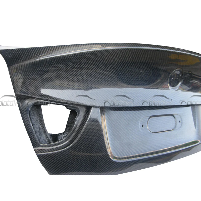 Olotdi стайлинга автомобилей углеродного волокна задний багажник крышками Чемодан для BMW 3 серии E90 2005-2008 CSL Стиль