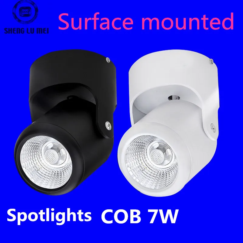 AC90 260V Grade led spotlights cob living room backdrop universal