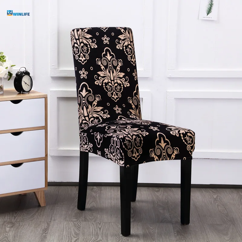 Home Decor Floral Printing Elastic Chair Covers 3 Chair And Sofa Covers