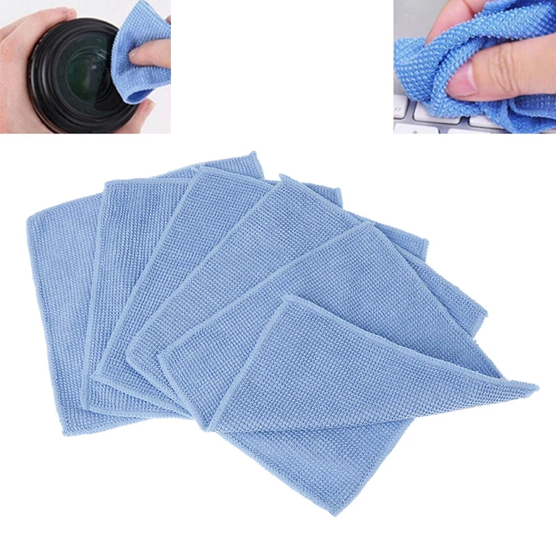 5pcs Lens Clothes camera Cleaning Cloth Microfiber Phone Screen Cleaner Sunglasses Camera Duster Wipes Eyewear Accessories