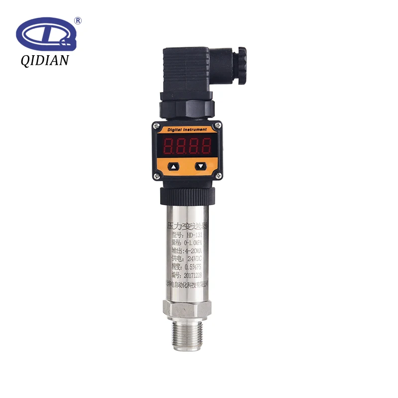 0100Mpa Pressure Sensor 4 20ma Pressure Transmitter 0.5FS 24VDC Water