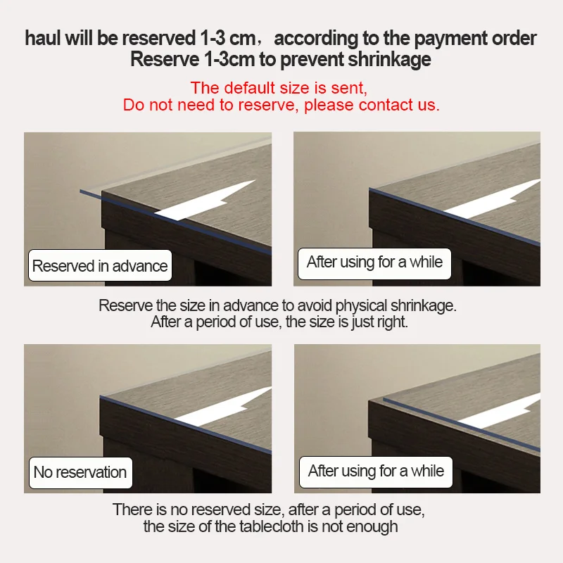  2019 new arrival transparent pvc table cloth 1.0mm/1.5mm/2mm/3.0mm thick soft glass crystal board p